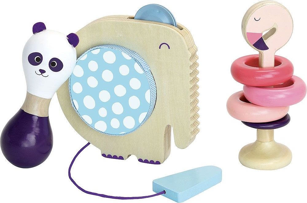 Dřevěný muzikalní set Vilac D’éveil - obrázek 1
