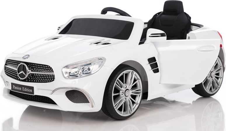 Mamido  Dětské elektrické autíčko Mercedes SL bílá - obrázek 1