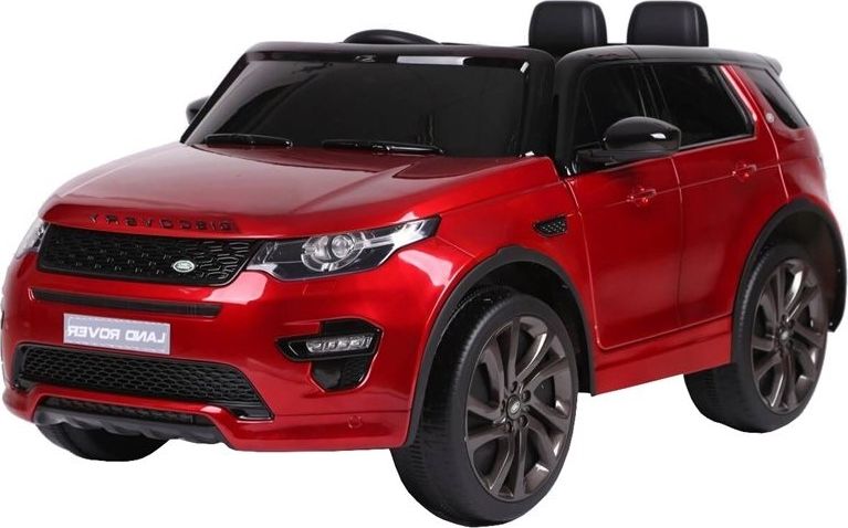 Mamido Dětské elektrické autíčko Land Rover Discovery červené lakované - obrázek 1