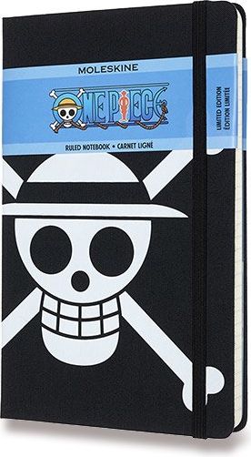 Moleskine Zápisník One piece - tvrdé desky L, linkovaný, černý - obrázek 1