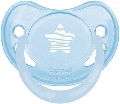 Dudlík Canpol Babies - Pastel 6-18m - modrý - obrázek 1