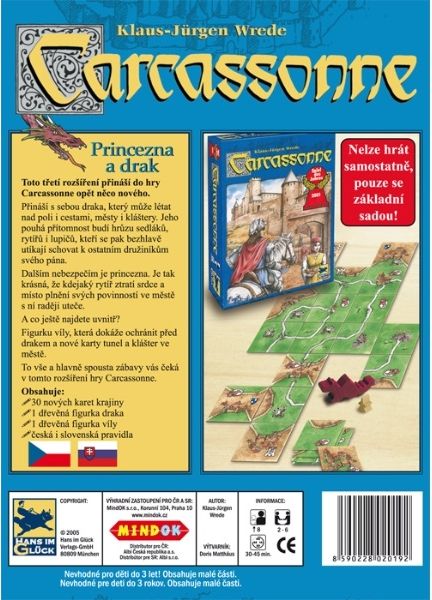 Carcassonne 3: Princezna a drak (starší verze) - obrázek 2