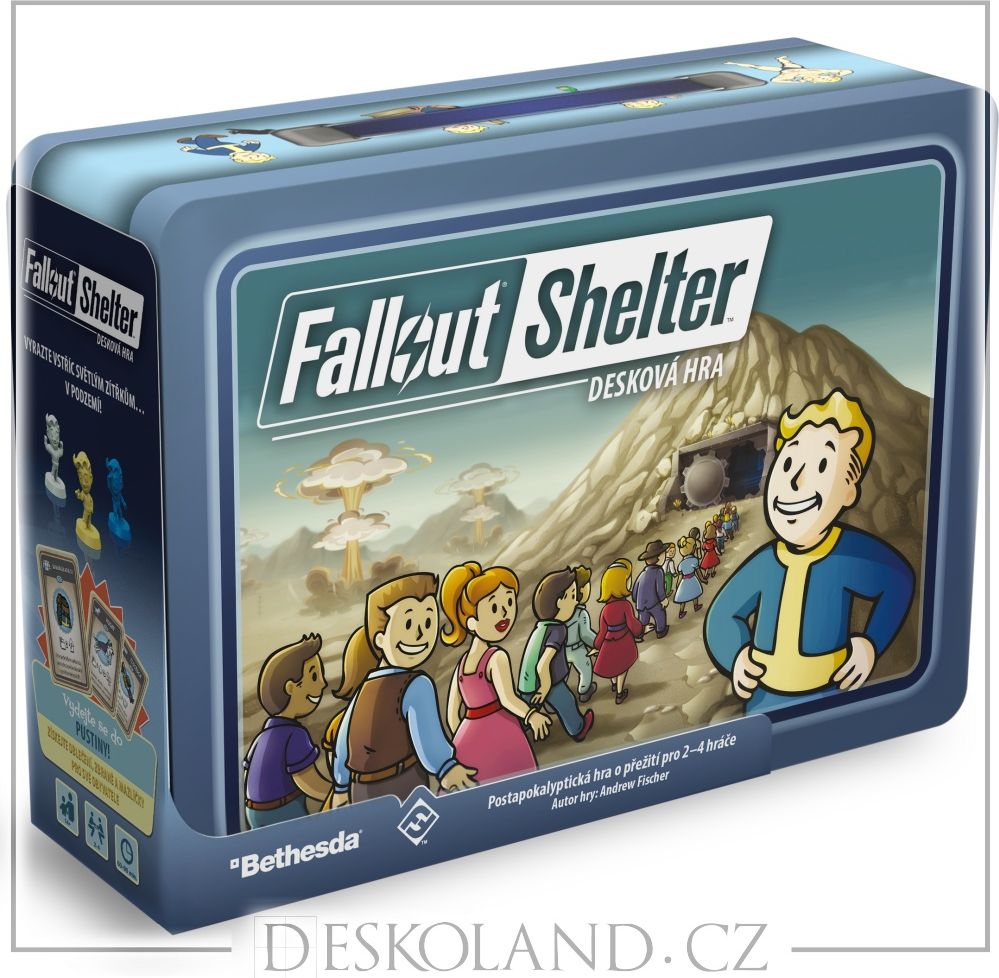 Fallout Shelter: Desková hra /CZ/ - obrázek 1