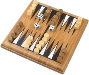 Bambusové minihry - Backgammon - obrázek 1