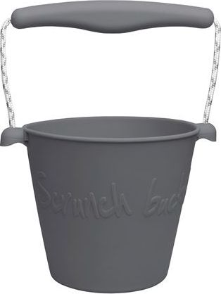 Scrunch silikonový kbelíček šedý - obrázek 1