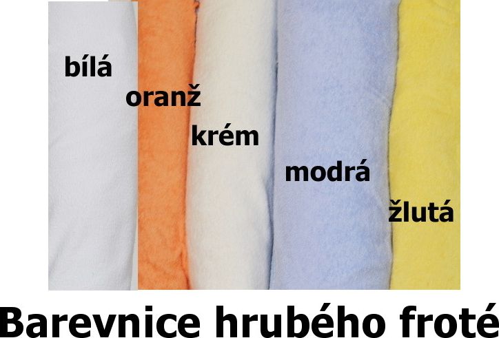 Dětská osuška Dětský svět krémová se slonem 70x70cm - obrázek 2