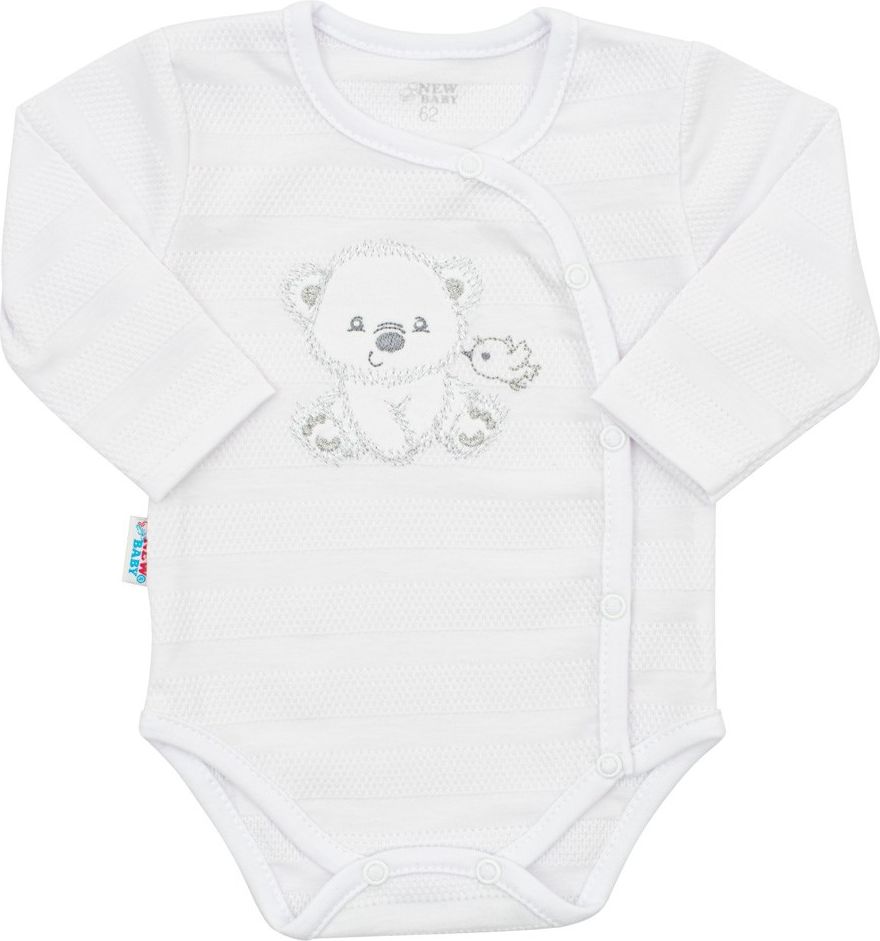 Kojenecká soupravička do porodnice New Baby Sweet Bear Varianta: šedá/50 - obrázek 2