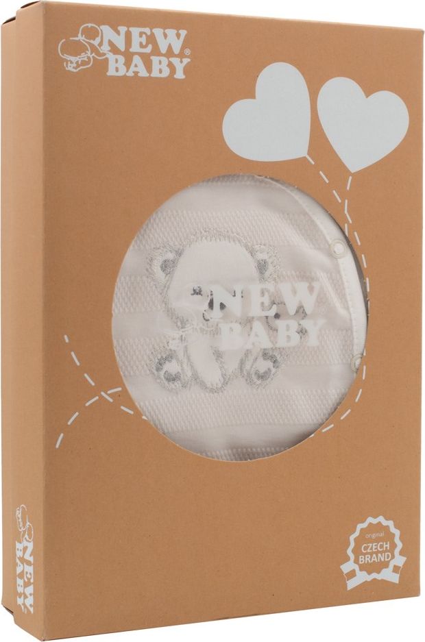 Kojenecká soupravička do porodnice New Baby Sweet Bear Varianta: šedá/50 - obrázek 27
