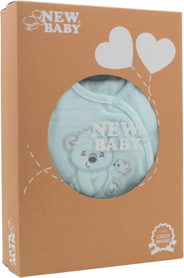 Kojenecká soupravička do porodnice New Baby Sweet Bear Varianta: šedá/50 - obrázek 37