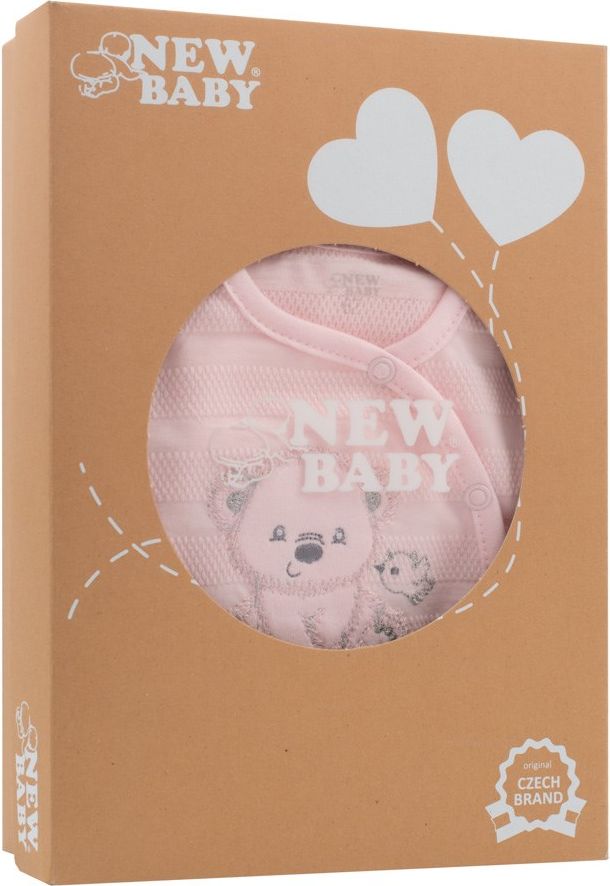 Kojenecká soupravička do porodnice New Baby Sweet Bear Varianta: šedá/50 - obrázek 47