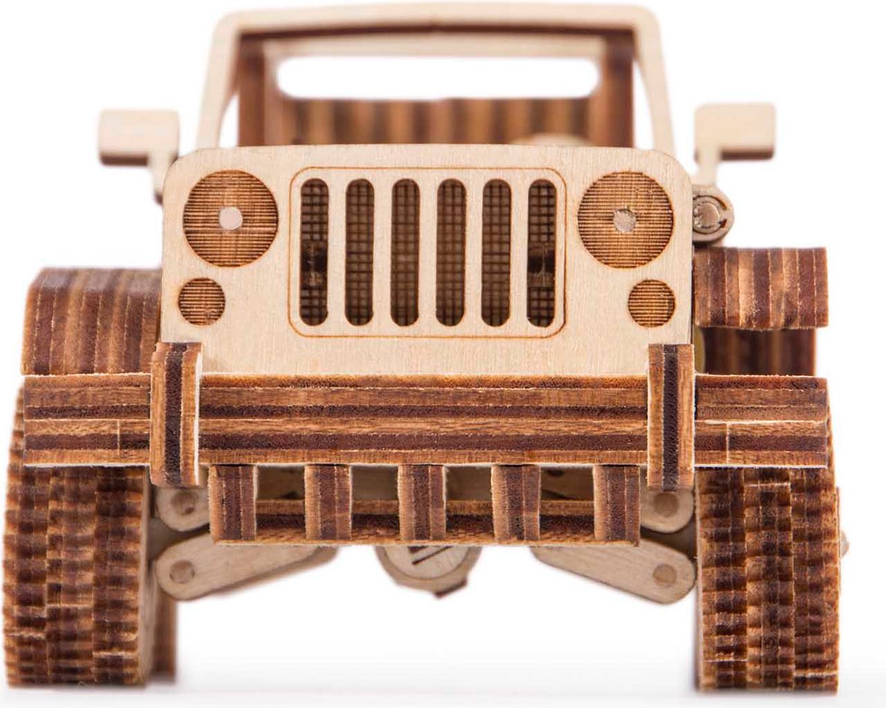 Wood Trick  "Safari auto" - 3D dřevěné mechanické puzzle - obrázek 6