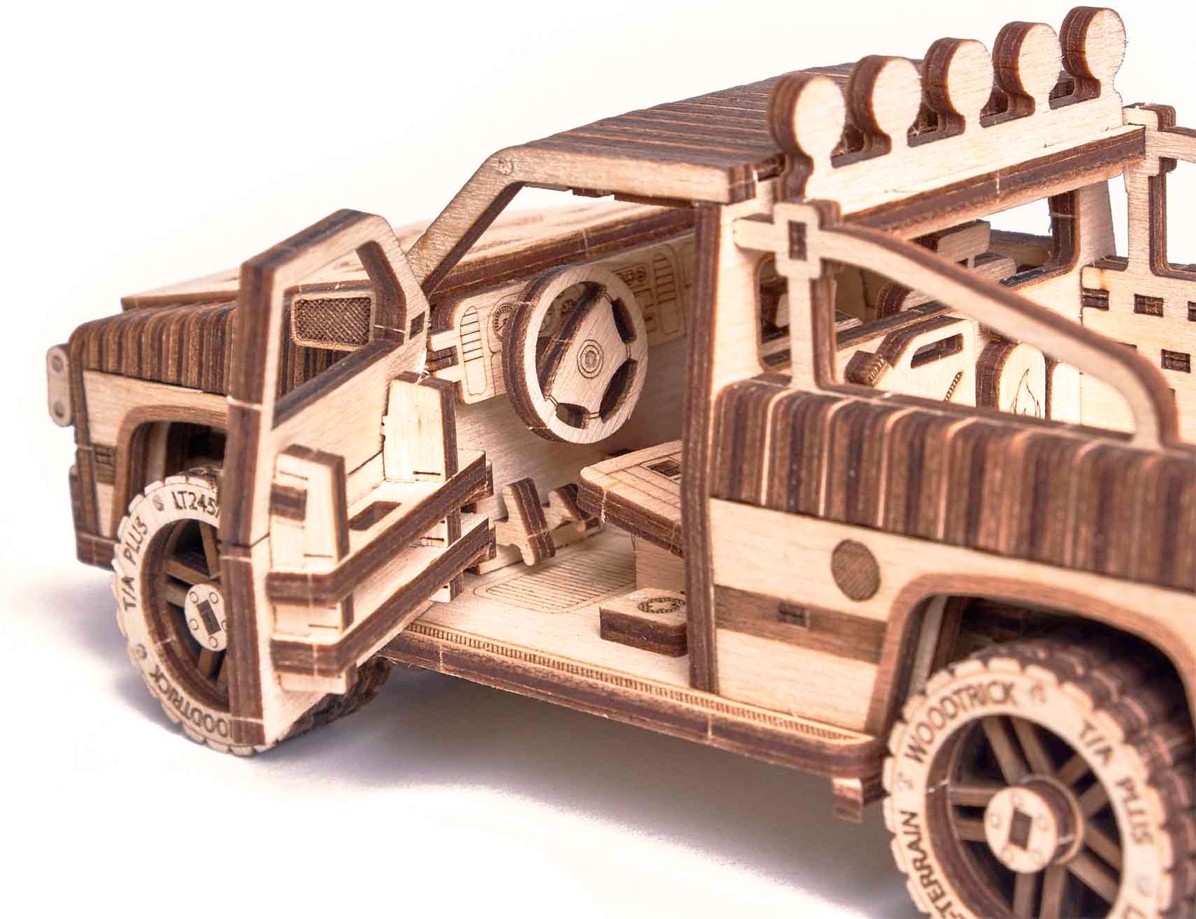Wood Trick  "Pick up WT-1500" - 3D dřevěné mechanické puzzle - obrázek 7