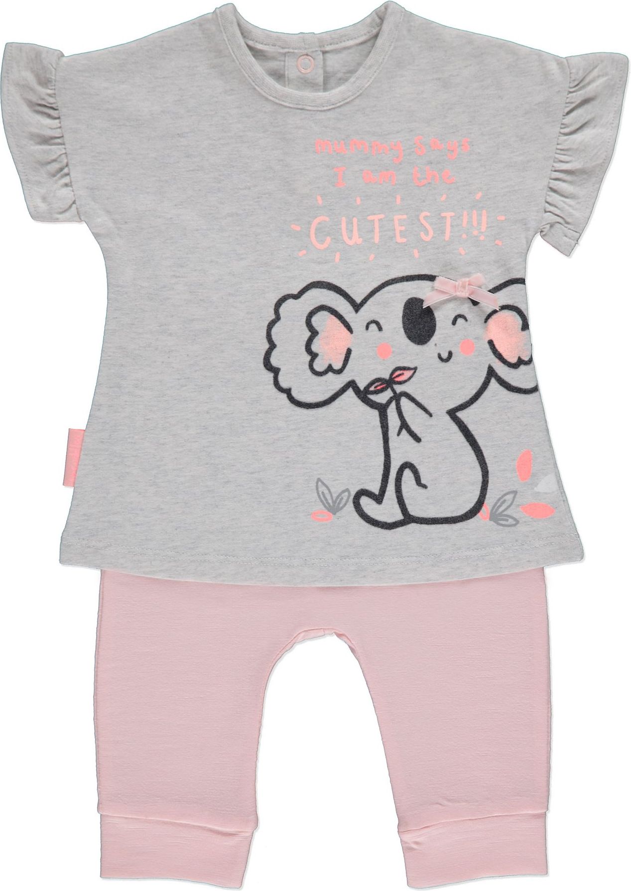 Kojenecké tričko a tepláky GEORGE, motiv koala Velikost: 56 - 62cm (0 - 3 měsíce) - obrázek 1