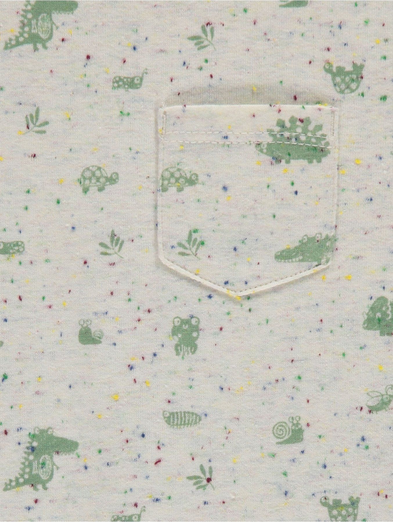 Kojenecké tričko a kraťasy GEORGE, motiv dinosaurus Velikost: 56 - 62cm (0 - 3 měsíce) - obrázek 3