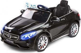 Elektrické autíčko Toyz Mercedes-Benz S63 AMG-2 motory black, Černá - obrázek 1
