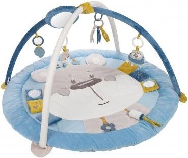 Canpol Babies, Edukační hrací podložka Pastel friends - šedá - obrázek 1