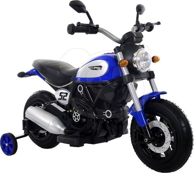 Dětská elektrická motorka Shadow - červená - obrázek 4