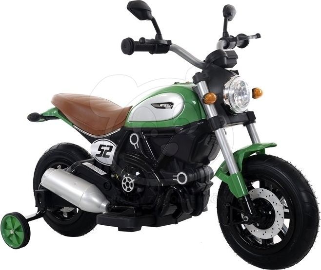 Dětská elektrická motorka Shadow - modrá - obrázek 2