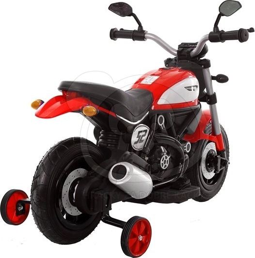 Dětská elektrická motorka Shadow - modrá - obrázek 5