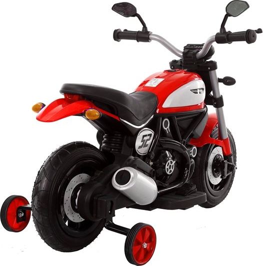 Dětská elektrická motorka Shadow - oranžová - obrázek 5