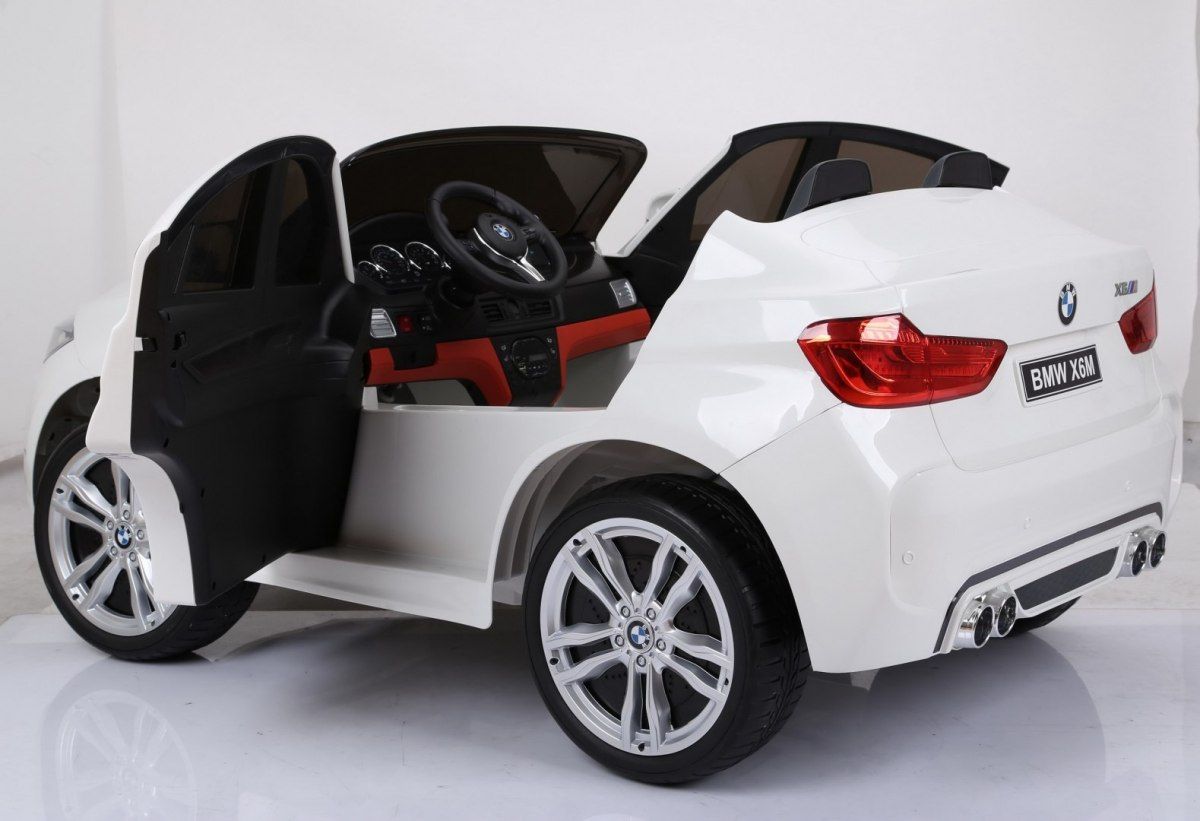 Elektrické autíčko BMW X6M 2 os. XXL - červené - obrázek 4