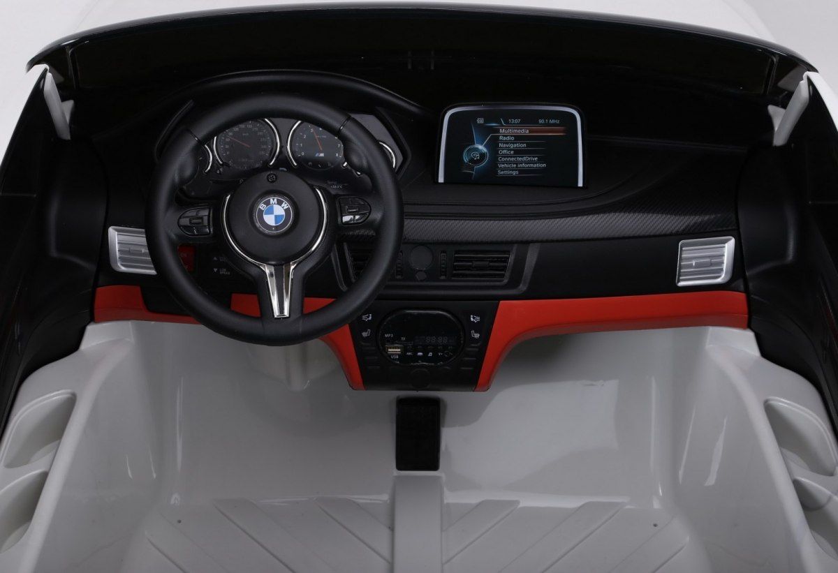 Elektrické autíčko BMW X6M 2 os. XXL - červené - obrázek 6