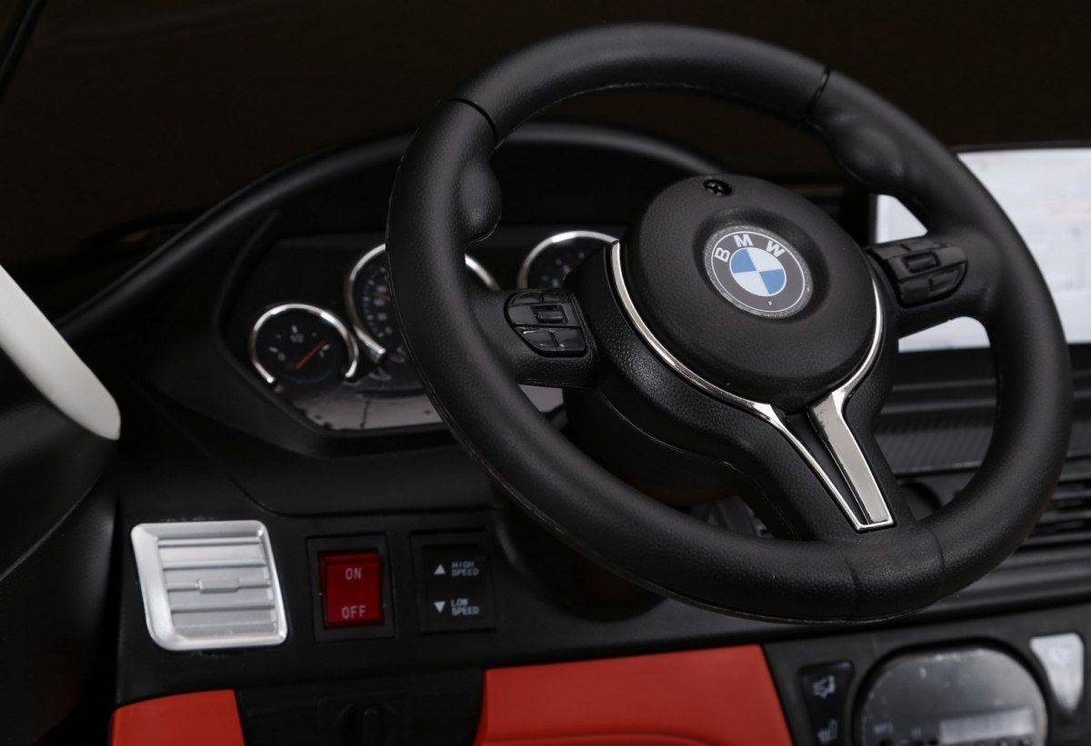 Elektrické autíčko BMW X6M 2 os. XXL - červené - obrázek 7