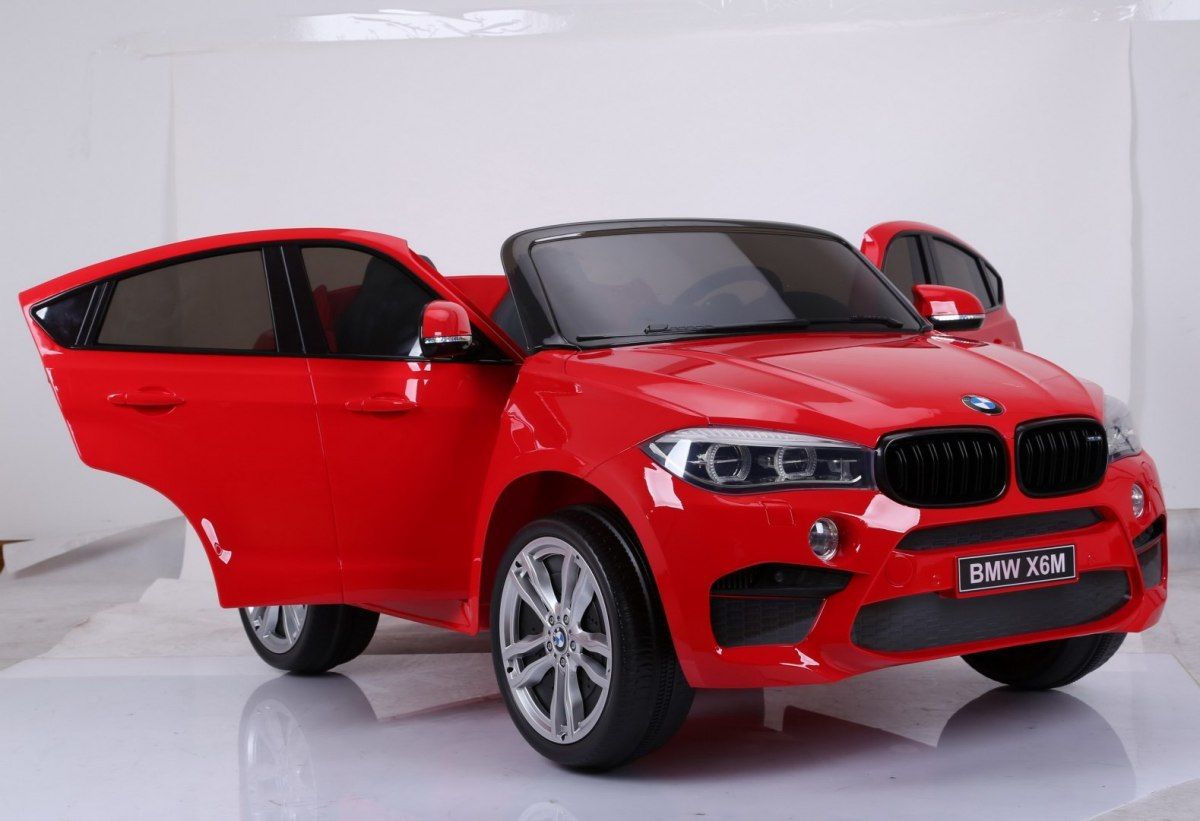 Elektrické autíčko BMW X6M 2 os. XXL - červené - obrázek 36