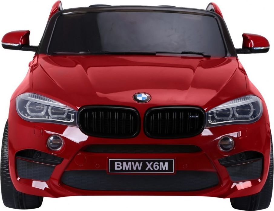 Elektrické autíčko BMW X6 M, 2 místné lakované - červené - obrázek 7