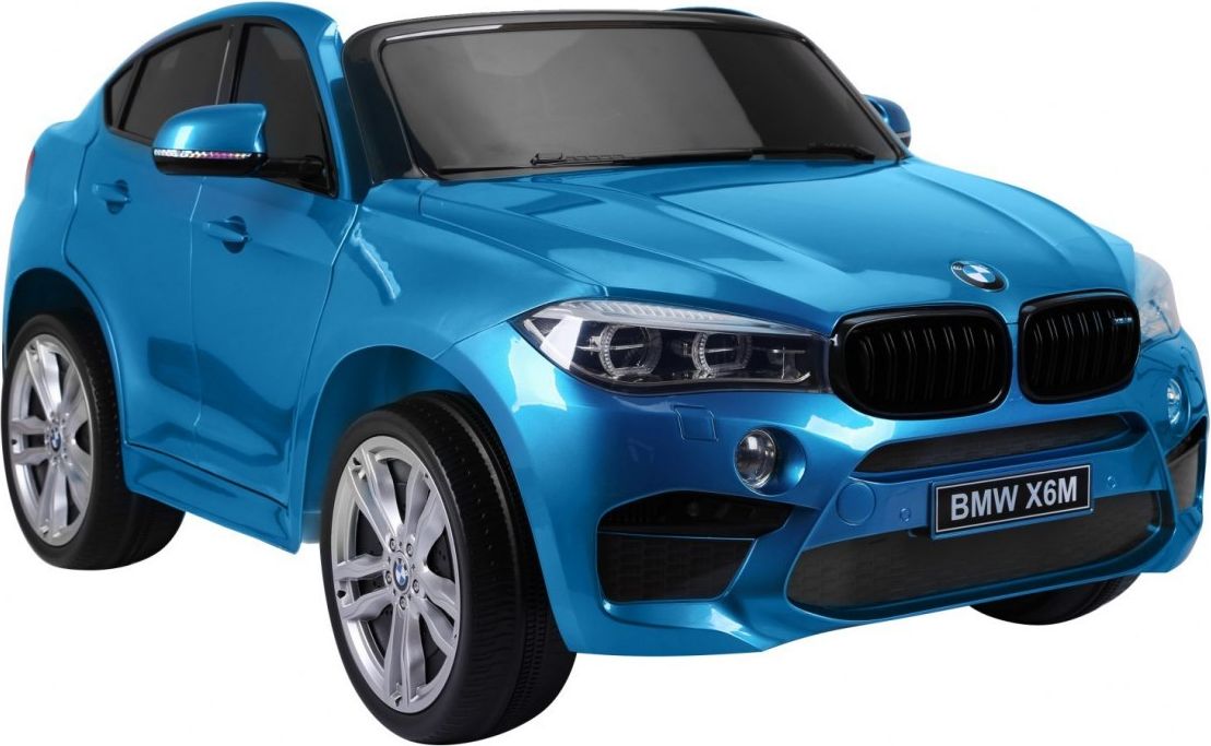 Elektrické autíčko BMW X6 M, 2 místné lakované - červené - obrázek 16