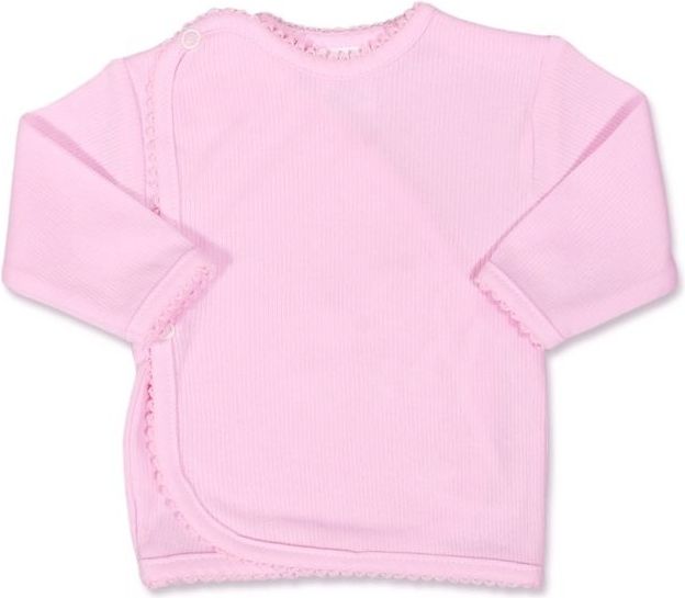 Kojenecká košilka, proužkovaná, růžová vel.62, Gama - obrázek 1