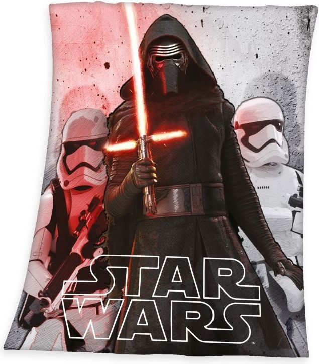 HERDING Fleece deka Star Wars Polyester, 130/160 cm - obrázek 1