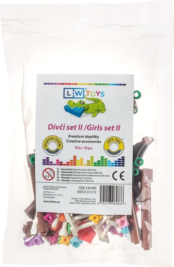 LW Toys Kreativní set dívčí II - obrázek 3