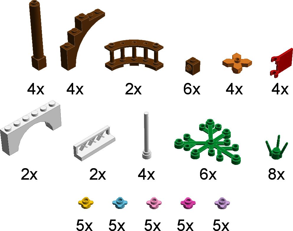 LW Toys Kreativní set dívčí II - obrázek 4