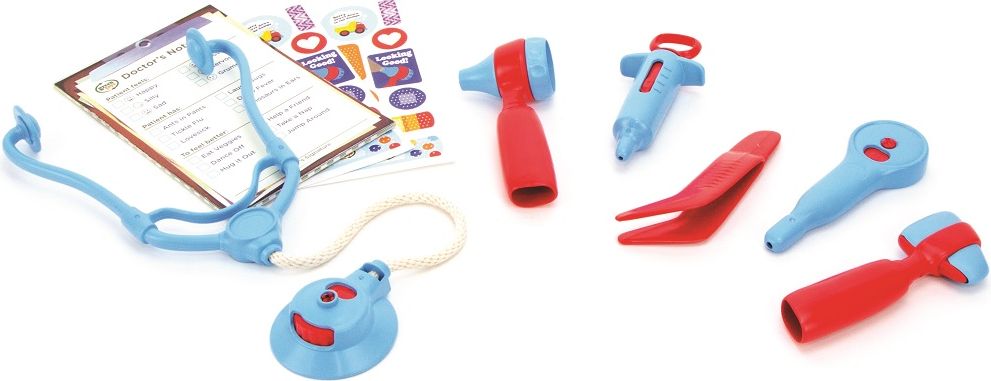 Green Toys Lékařská sada 9 ks - obrázek 1