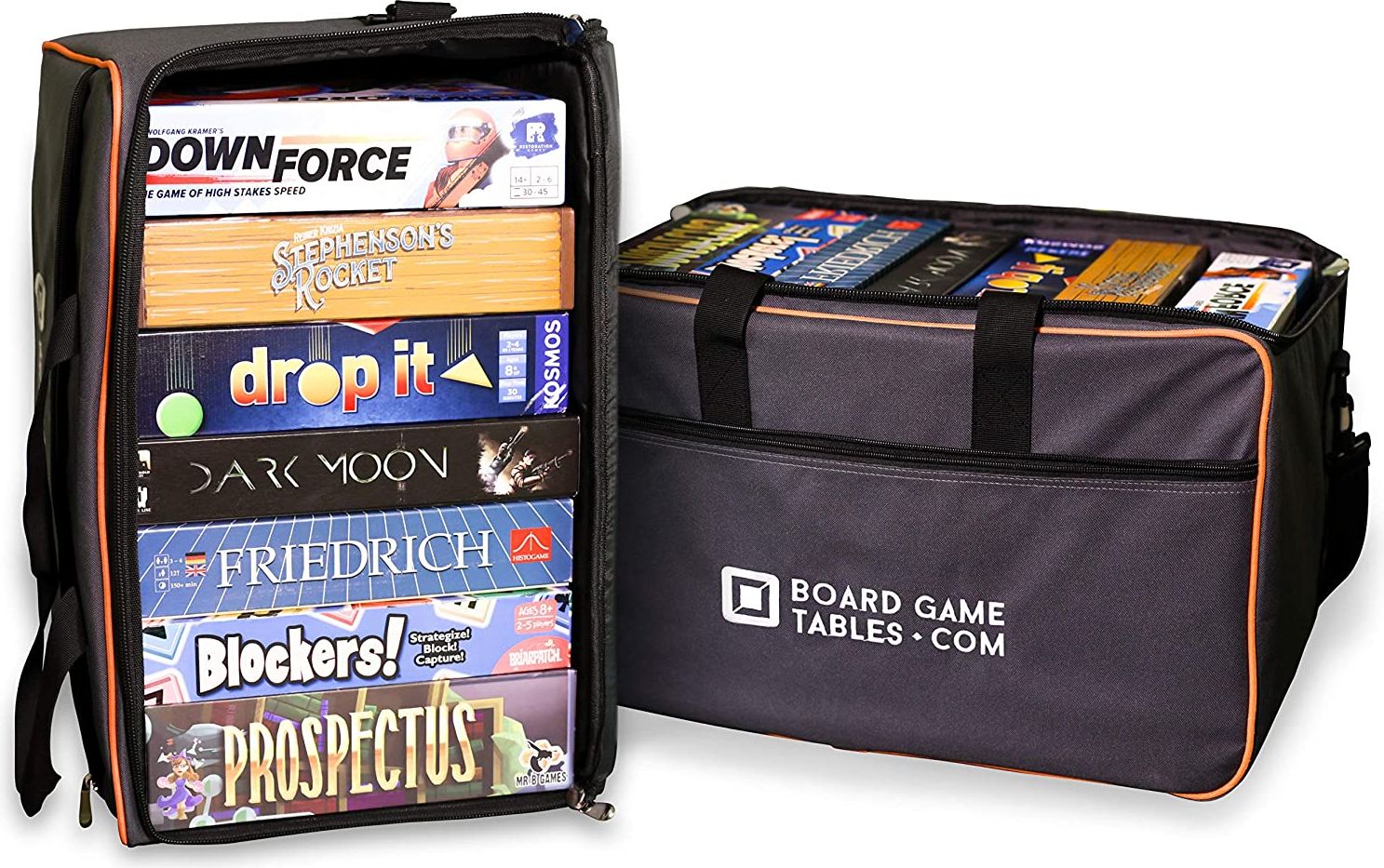 BoardGameTables.com Batoh na hry Board Game Tables Barva: Oxford Grey - obrázek 1
