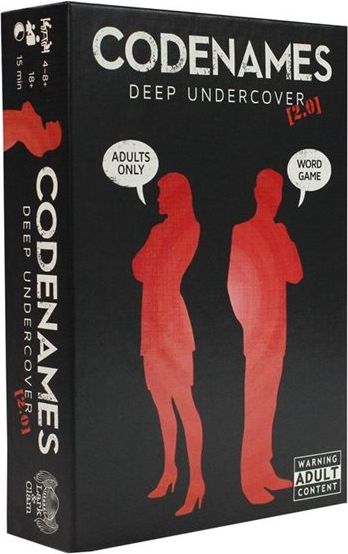 Lark & Clam Codenames Deep Undercover 2.0 - EN - obrázek 1