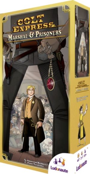 Ludonaute Colt Express - Marshal and Prisoners EN - obrázek 1