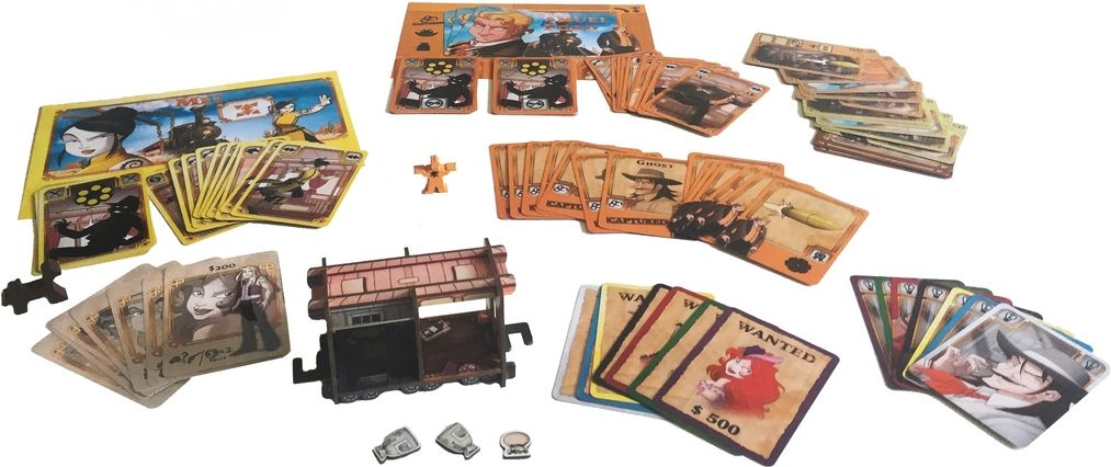 Ludonaute Colt Express - Marshal and Prisoners EN - obrázek 2
