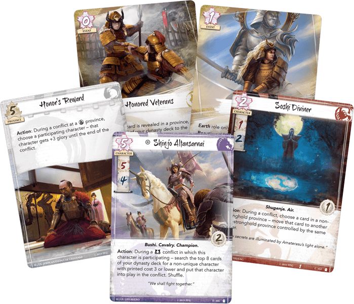 FFG Legend of the Five Rings LCG: As Honor Demands Dynasty Pack - obrázek 2