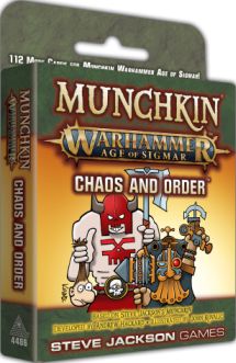 Steve Jackson Games Munchkin: Warhammer Age of Sigmar - Chaos and Order - obrázek 1
