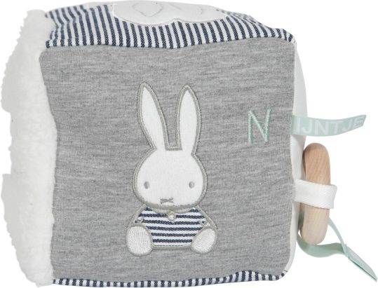 TIAMO Miffy ABC Plyšová kostka zajíček pruhy - obrázek 2