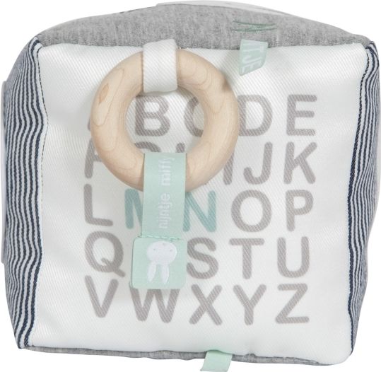 TIAMO Miffy ABC Plyšová kostka zajíček pruhy - obrázek 3