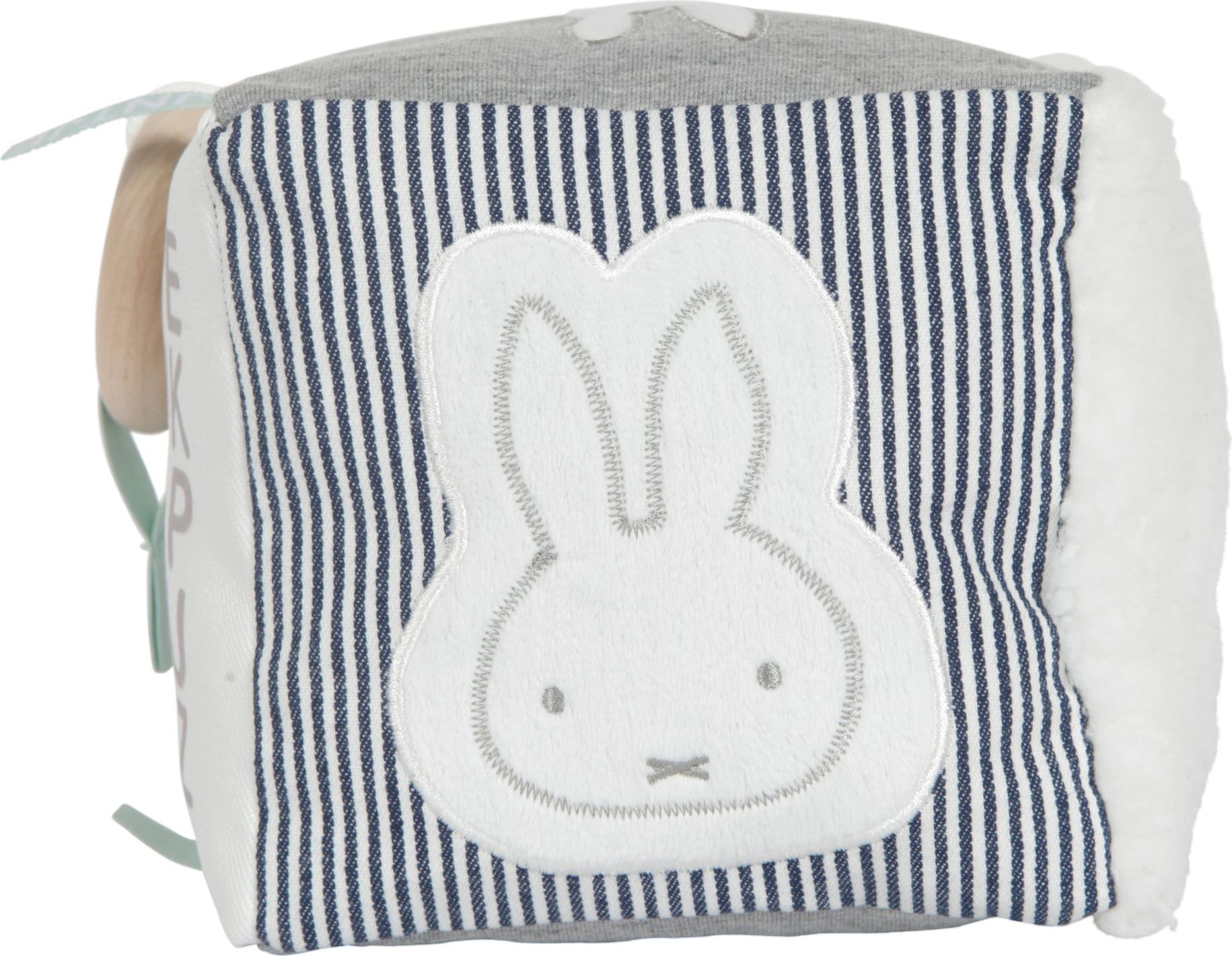TIAMO Miffy ABC Plyšová kostka zajíček pruhy - obrázek 6