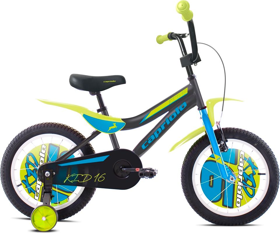 Capriolo Kid 16" - model 2020 černo-oranžová - obrázek 2