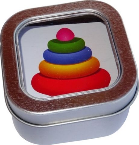 Pexeso Pro děti 64 karet v plechové krabičce - obrázek 3