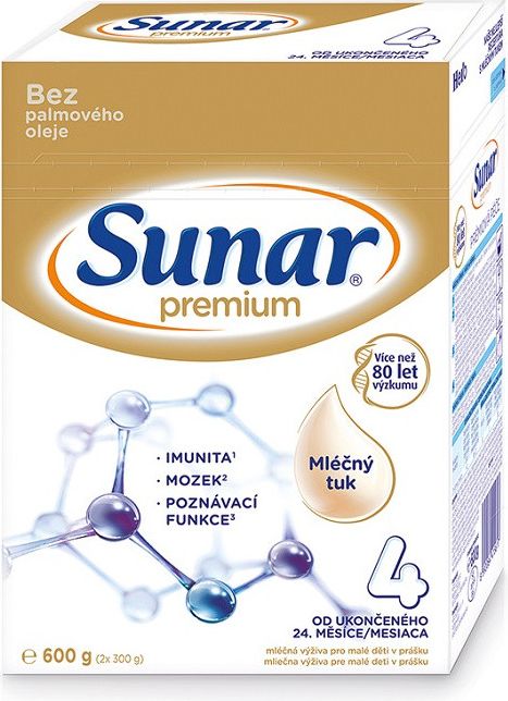 Sunar Premium 4 600g - nový - balení 3 ks - obrázek 1