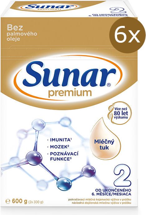 Sunar Premium 2 600g - nový - balení 6 ks - obrázek 1