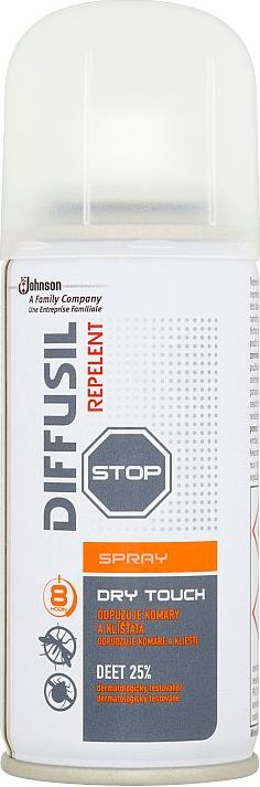 Diffusil Dry repelent sprej 100 ml - obrázek 2