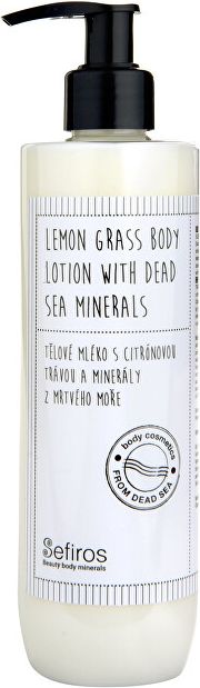 Tělové mléko s citrónovou trávou a minerály z Mrtvého moře (Lemon Grass Body Lotion with Dead Sea Minerals)  300 ml - obrázek 1